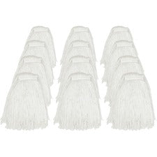 Genuine Joe Cut End Mophead Rayon - 12 / Carton