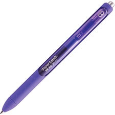 Paper Mate InkJoy Gel Pen 0.7 mm Pen Point - Retractable - Purple Ink - Purple Barrel - 1 Dozen