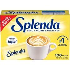 Splenda No Calorie Sweetener Packets 0.035 oz (1 g) - Artificial Sweetener - 100 / Box