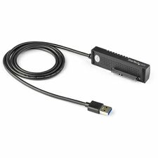 StarTech.com USB 3.1 (10 Gbps) Adapter Cable for 2.5in and 3.5in SATA SSD/HDD Drives 1 x 22-pin Serial ATA - 1 x 9-pin USB 3.1 Type A - Male - Black - 1 Each