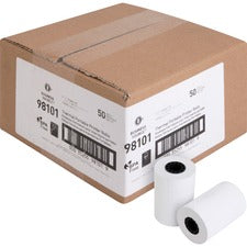 Business Source Portable Printer Thermal Rolls 2 1/4" x 55 ft - 48 g/m&#178; Grammage - White - 50 / Carton