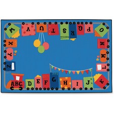 Carpets for Kids&reg; KID$Value Rugs&trade; Alphabet Rug 12 ft Length x 96" Width - Rectangle - Assorted