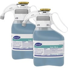 Diversey Non-acid Bowl/Bathroom Cleaner Concentrate - 47.3 fl oz (1.5 quart) - Floral Scent - Disinfectant, Deodorize, Antibacterial - Blue - 2 / Carton