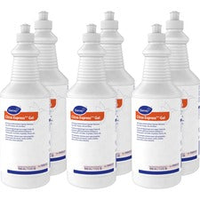 Diversey Citrus Express Gel Solvent Spotter 32 fl oz (1 quart) - Citrus Scent - Pleasant Scent - White - 6 / Carton