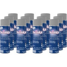 Twinkle Stainless Steel Cleaner/Polish Ready-To-Use - 17 oz (1.06 lb) - Characteristic Scent - Film-free, Residue-free, Water Based, Lemon Scent, CFC-free - White - 12 / Carton