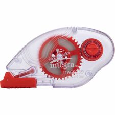 Integra Dispensing Correction Tape Holds Total 1 Tape(s) - White - 6 / Pack