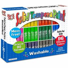 Kwik Stix Kwik Stix 96-Piece Tempera Paint Sticks 96 Color(s) - Assorted - 96 / Box