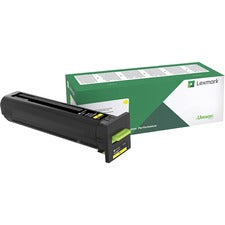 Lexmark Unison Original Laser Toner Cartridge - Yellow - 1 Each 8000 Pages