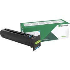 Lexmark Unison Original High Yield Laser Toner Cartridge - Cyan - 1 Each 17000 Pages