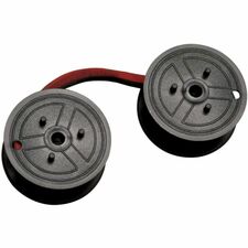 Dataproducts Original Thermal Transfer Ribbon Unisys 19-2076-891 - Black, Red - 2 / Pack Universal Calculator Spool - C-Wind, Red/Black, Pkg of 2
