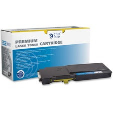 Elite Image Remanufactured High Yield Laser Toner Cartridge 331-8430 - Yellow - 1 Each 9000 Pages