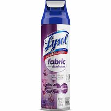Lysol Fabric Disinfectant Spray 15 fl oz (0.5 quart) - Lavender Fields Scent - Virucidal, Soft, Deodorize - Clear - 1 Each