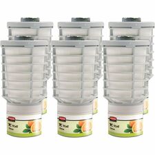 Rubbermaid Commercial TCell Dispenser Fragrance Refill 6000 ftÂ³ - Citrus - 60 Day - Odor Neutralizer, VOC-free, Recyclable - 6 / Carton