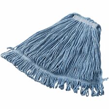 Rubbermaid Commercial Super Stitch Large Blend Mop Cotton, Synthetic Yarn - 6 / Carton