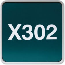 Xstamper Designer Framed Wall/Door Sign 6" Holding Width x 6" Holding Height - Square Shape - Wall, Door - Rounded Corner - Plastic - Gray - 1 Each