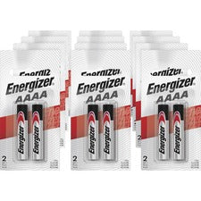 Energizer AAAA Battery 2-Packs For Multipurpose - AAAA - 2/Pack - 12 / Carton