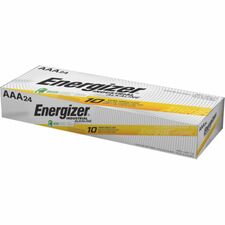Energizer Industrial Alkaline AAA Battery Boxes of 24 For Multipurpose - AAA - 1.5 V DC - 24/Box - 6 / Carton