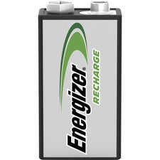 Energizer 9-Volt Recharge Batteries, 1-Packs For Multipurpose - Battery Rechargeable - 9V - 175 mAh - 8.4 V DC - 24 / Carton