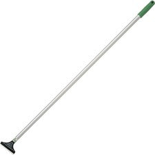 Unger 4" Light-duty Scraper 4" Carbon Steel Blade - 48" Aluminum Handle - Light Duty, Ergonomic Handle, Hanging Hole - Gray - 10 / Carton