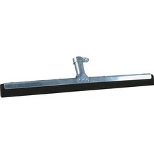 Unger WaterWand Standard 18" Squeegee Head 18" Foam Rubber Blade - Disposable, Sturdy - Black, Silver - 10 / Carton