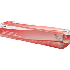 Genuine Joe Heavy-duty Aluminum Foil 18" Width x 500 ft Length - Heavy Duty, Sturdy, Dispenser, Pliable - Aluminum - Silver - 1 Each