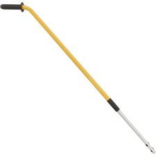 Rubbermaid Commercial Quick Connect Ergo Adjust Handle 72" Length - Yellow - Aluminum - 6 / Carton