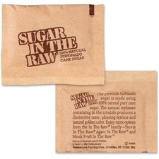 Sugar In The Raw Turbinado Cane Sugar Natural Sweetener - 400 / Carton