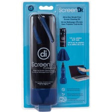 Digital Innovations 5 fl. oz. Screen Cleaning Kit For Display Screen - 5 oz - Ammonia-free, Streak-free, Eco-friendly, Non-abrasive - Black - 1 Each