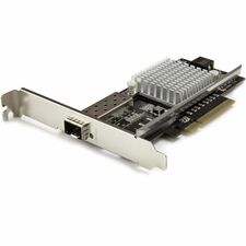 StarTech.com 1-Port 10G Open SFP+ Network Card - PCIe - Intel Chip - MM/SM PCI Express x8 - 10 Gbit/s Data Transfer Rate - Intel 82599 - 1 Port(s) - Optical Fiber - 10GBase-SR, 10GBase-LR - Plug-in Card