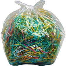 Dahle 20723 Shred Bags 10 gal - 12" Height x 24" Width x 12" Length - Plastic - Clear - 200 / Carton