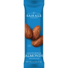 Sahale Snacks California Almonds Dry Roasted Snack Mix Non-GMO, Gluten-free - Almond - 1.50 oz - 18 / Carton