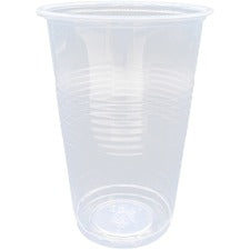Genuine Joe 16 oz Transparent Beverage Cups 16 fl oz - Clear - Plastic - Beverage - 50/Bag - 20 / Carton