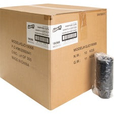 Genuine Joe 4 oz Portion Cups 4 fl oz - Black - Polystyrene - Beverage, Sauce - 50/Bag - 50 / Carton