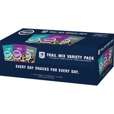 Kar's Nut and Fruit Variety Pack Cholesterol-free, Fat-free - Fruit and Nut, Peanut, Almond, Mango, Banana, Date, Sunflower Kernel, Raisin - 1 Serving Bag - 2.75 oz - 18 / Box