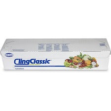Berry Cling Classic Food Wrap 24" Width x 2000 ft Length - Dispenser - Plastic - Clear - 1 / Carton