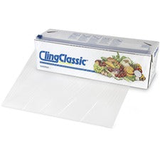 Berry Cling Classic Food Wrap 18" Width x 2000 ft Length - Dispenser - Plastic - Clear - 1 / Carton