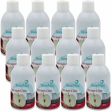 TimeMist Metered 30-Day Mango Scent Refill Spray - 6000 ftÂ³ - 6.6 fl oz (0.2 quart) - Mango - 30 Day - Long Lasting, Odor Neutralizer - 12 / Carton