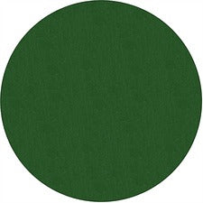 Flagship Carpets Classic Solid Color 6' Round Rug Traditional - 72" Diameter - Circle - Clover - Nylon