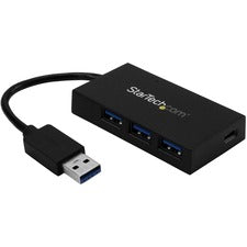 StarTech.com 4 Port USB Hub - USB 3.0 - USB A to 3x USB A and 1x USB C - USB Port Expander USB - External - 4 USB Port(s) - 4 USB 3.0 Port(s) - Mac, PC
