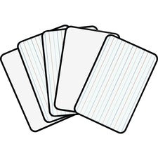 Sparco Dry-erase Lap Boards 11" (0.9 ft) Width x 8" (0.7 ft) Height - White Surface - Plastic Frame - Rectangle - Magnetic - 24 / Box