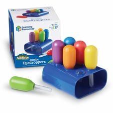 Learning Resources Jumbo Eyedroppers Set Science Experiment Toy - Theme/Subject: Fun, Learning - 3 Year & Up