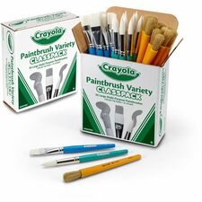 Crayola 3-Tip Paintbrush Variety Classpack 36 / Box