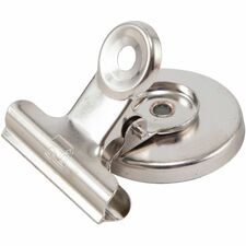 Charles Leonard Magnetic Spring Clips 1.3" Length - 24 / Box