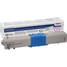 Oki Original LED Toner Cartridge - Magenta - 1 Each 3000 Pages