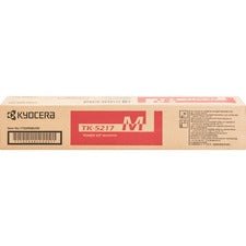 Kyocera TK-5217M Original Laser Toner Cartridge - Magenta - 1 Each 15000 Pages