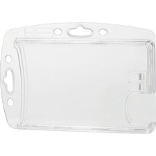 DURABLE 8013/8224 Replacement ID Card Holder Support 3.35" x 2.13" Media - Transparent - 10 / Box