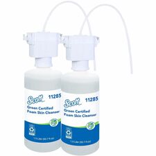 Scott Essential Green Certified Foam Skin Cleanser Foam - 1.59 quart - Applicable on Hand - Fragrance-free, Dye-free - 2 / Carton