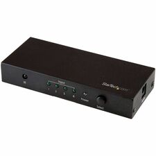 StarTech.com 4-Port HDMI Automatic Switch - 4K HDMI Switcher Box - Ultra HD 4K 60Hz 3840 Ã— 2160 - 4K - 4 x 1 - Display, Projector, TV, Blu-ray Disc Player - 1 x HDMI Out