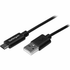 StarTech.com USB-C to USB-A Cable - M/M - 0.5 m - USB 2.0 1.64 ft USB/USB-C Data Transfer Cable for Notebook, Wall Charger, Car Charger, Smartphone, Computer, Power Bank - First End: 1 x 4-pin USB 2.0 Type A - Male - Second End: 1 x 24-pin USB 2.0 Type C