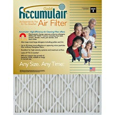 Accumulair Gold Air Filter For Air Conditioner, Furnace - Remove Mold Spores, Removes Mildew, Remove Bacteria, Remove Micro Organisms, Remove Allergens, Remove Dust, Remove Smoke, Remove Pet Dander, Remove Dust Mite - 19.9" Height x 21.5" Width x 1" Depth